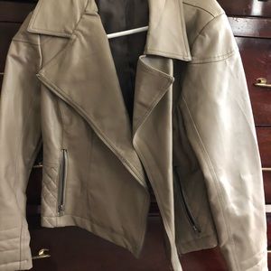 Express leather jacket